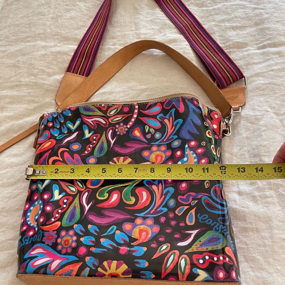 Consuela Sophie Multicolored Hobo Crossbody Bag - Picture 13 of 16